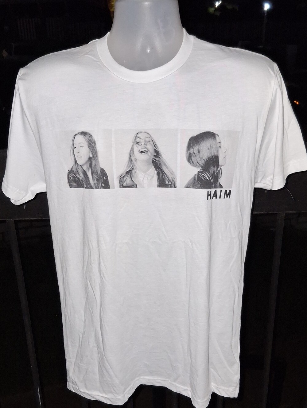 NWOT HAIM Band T Shirt Size Med